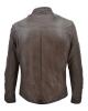 MAN LEATHER JACKET CODE: 01-M-STYLE-15 (COFFEE-BEAN)